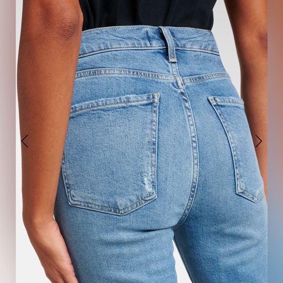 AGOLDE Nico High-Rise Skinny Jeans Size 26 Distressed At Ankles - Picture 5 of 16